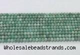 CEM55 15.5 inches 4mm round emerald gemstone beads wholesale