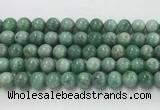 CEM58 15.5 inches 10mm round emerald gemstone beads wholesale