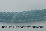 CEQ01 15.5 inches 4mm round blue sponge quartz beads wholesale