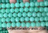 CEQ303 15.5 inches 10mm round green sponge quartz beads