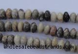 CFA201 15.5 inches 5*8mm rondelle chrysanthemum agate beads