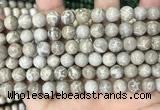 CFC330 15.5 inches 8mm round fossil coral beads wholesale