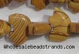 CFG795 12.5 inches 14*18mm carved animal grain stone beads