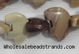 CFG796 12.5 inches 14*18mm carved animal jasper beads