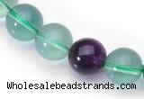 CFL01 4mm AA grade round natural fluorite  beads Wholesale