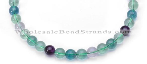 CFL06 AA grade round 14mm natural fluorite beads Wholesale