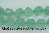 CFL100 15.5 inches 8*8mm cube natural green fluorite gemstone beads