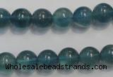 CFL1003 15.5 inches 10mm round blue fluorite beads wholesale