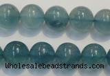 CFL1004 15.5 inches 12mm round blue fluorite beads wholesale