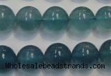 CFL1005 15.5 inches 14mm round blue fluorite beads wholesale