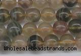 CFL1103 15.5 inches 10mm round yellow fluorite gemstone beads