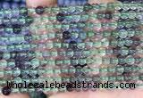 CFL1150 15.5 inches 4mm round fluorite gemstone beads