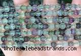 CFL1151 15.5 inches 6mm round fluorite gemstone beads