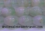 CFL1202 15.5 inches 10*14mm rice green fluorite gemstone beads