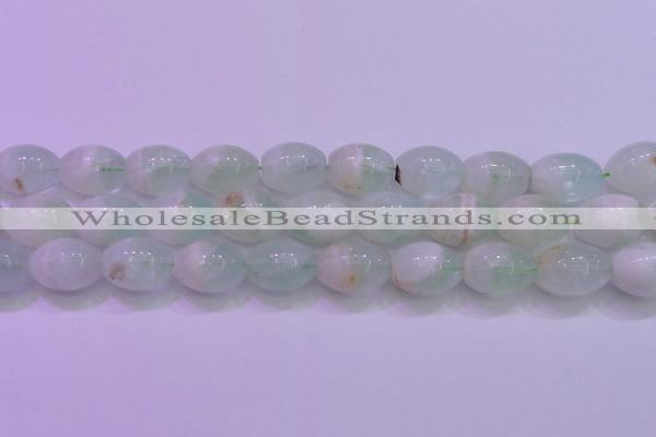 CFL1205 15.5 inches 15*20mm rice green fluorite gemstone beads