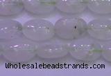 CFL1216 15.5 inches 8*12mm oval green fluorite gemstone beads