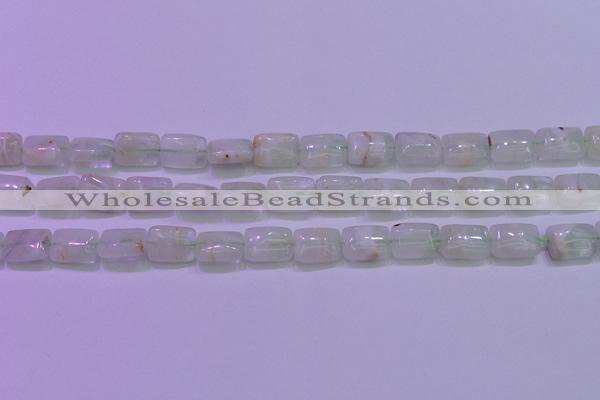 CFL1224 15.5 inches 10*14mm rectangle green fluorite gemstone beads