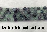 CFL1452 15.5 inches 8mm round fluorite beads wholesale