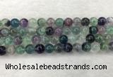 CFL1453 15.5 inches 10mm round fluorite beads wholesale