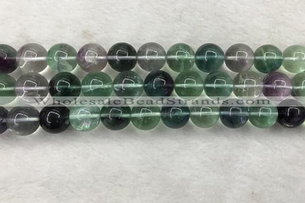 CFL1476 15.5 inches 14mm round AA grade fluorite gemstone beads