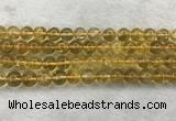 CFL1510 15.5 inches 10mm round yellow fluorite gemstone beads