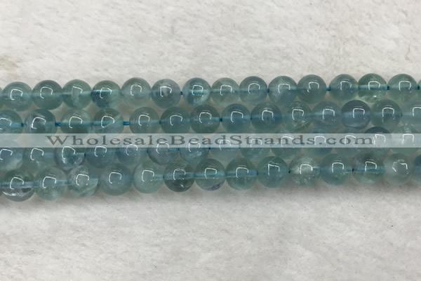 CFL1516 15.5 inches 8mm round blue fluorite gemstone beads