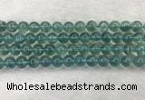 CFL1517 15.5 inches 10mm round blue fluorite gemstone beads