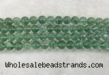 CFL1524 15.5 inches 10mm round green fluorite gemstone beads