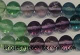 CFL553 15.5 inches 10mm round fluorite gemstone beads wholesale