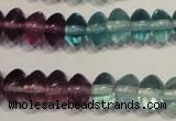 CFL561 15.5 inches 4*6mm rondelle fluorite gemstone beads wholesale