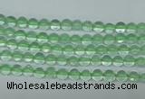 CFL610 15.5 inches 4mm round A grade green fluorite beads wholesale