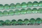 CFL612 15.5 inches 8mm round A grade green fluorite beads wholesale