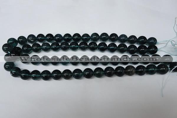 CFL674 15.5 inches 12mm round A grade blue fluorite beads wholesale