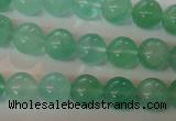 CFL853 15.5 inches 10mm round green fluorite gemstone beads