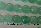 CFL854 15.5 inches 12mm round green fluorite gemstone beads