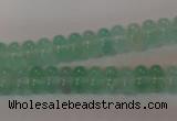 CFL858 15.5 inches 5*8mm rondelle green fluorite gemstone beads