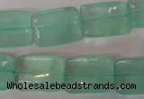 CFL870 15.5 inches 13*18mm rectangle green fluorite gemstone beads