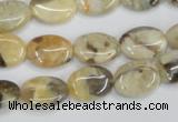 CFS210 15.5 inches 12*16mm oval natural feldspar gemstone beads