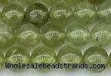 CGA850 15 inches 6mm round green garnet beads