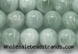 CGA900 15.5 inches 4mm round green angel skin gemstone beads