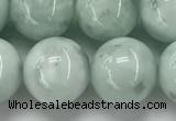 CGA904 15.5 inches 12mm round green angel skin gemstone beads