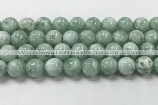 CGA906 15.5 inches 16mm round green angel skin gemstone beads