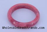 CGB200 Inner diameter 50mm fashion dyed rhodochrosite gemstone bangle