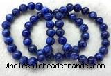 CGB2628 7.5 inches 10mm round natural kyanite beaded bracelets