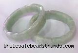 CGB2640 11*15mm faceted rectangle jade bracelets wholesale