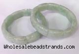 CGB2641 14*20mm faceted rectangle jade bracelets wholesale