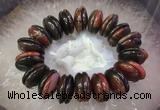 CGB3018 7.5 inches 6*22mm rondelle agate bracelet wholesale