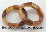 CGB3202 7.5 inches 18*29mm agate gemstone bracelets wholesale