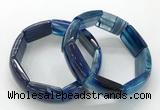 CGB3204 7.5 inches 18*29mm agate gemstone bracelets wholesale