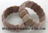 CGB3253 7.5 inches 12*25mm oval rhodochrosite bracelets